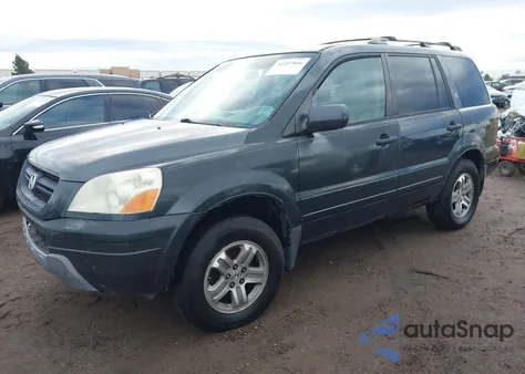 2005 Honda Pilot Ex z USA, uszkodzony, nr VIN 2HKYF18445H535888